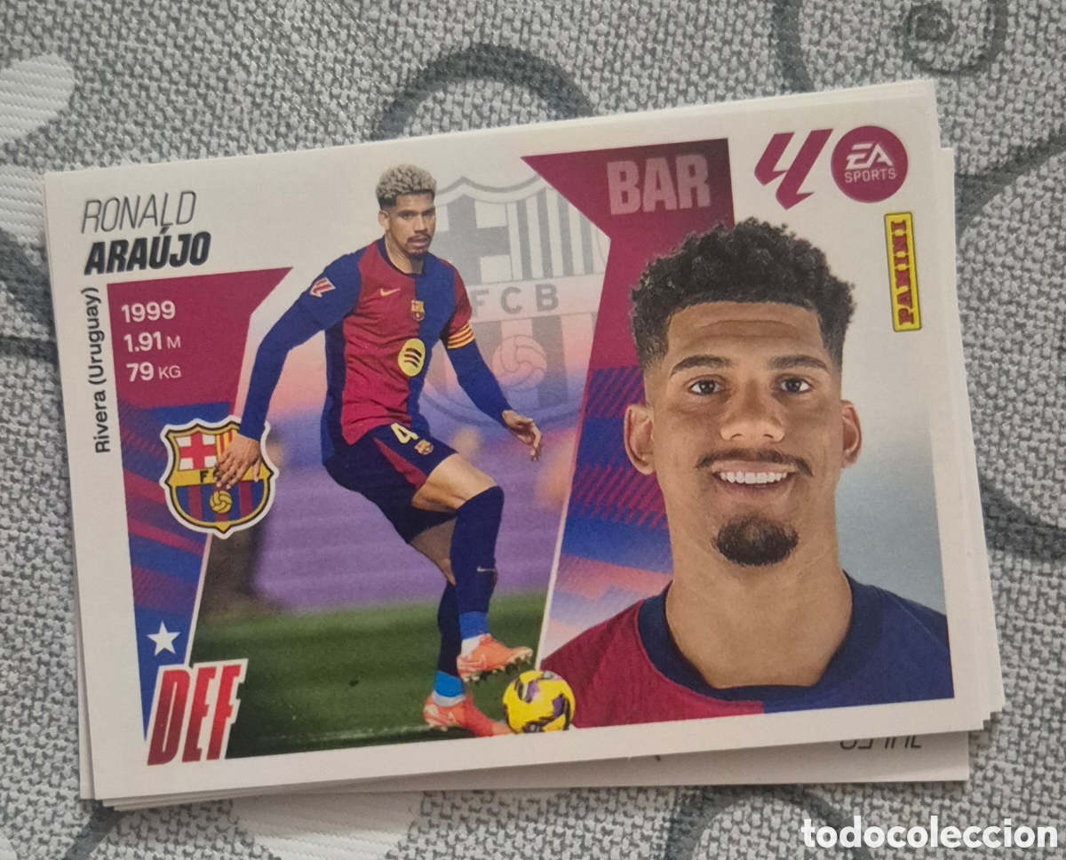 Figurine di Calcio: Araujo Barcelona liga este 25 26