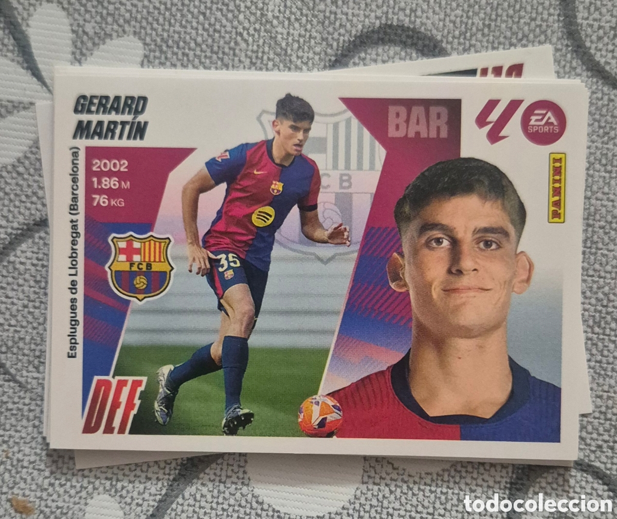 Figurine di Calcio: Gerard Martin barcelona liga este 25 26