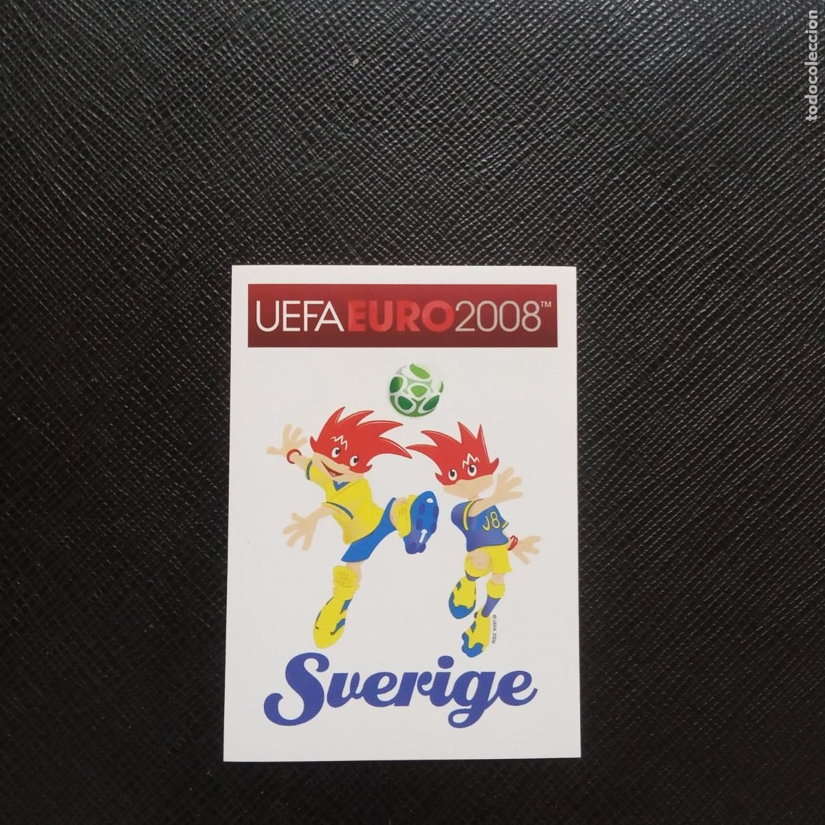 Cromos de f&uacute;tbol: 384 MASCOTA SUECIA PANINI EUROCOPA AUSTRIA SUIZA EURO 2008 08 - SIN PEGAR - A197 PG226