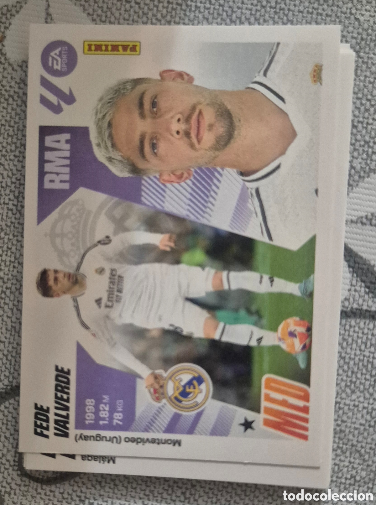 Football Stickers: Fede valverde madrid liga este 25 26