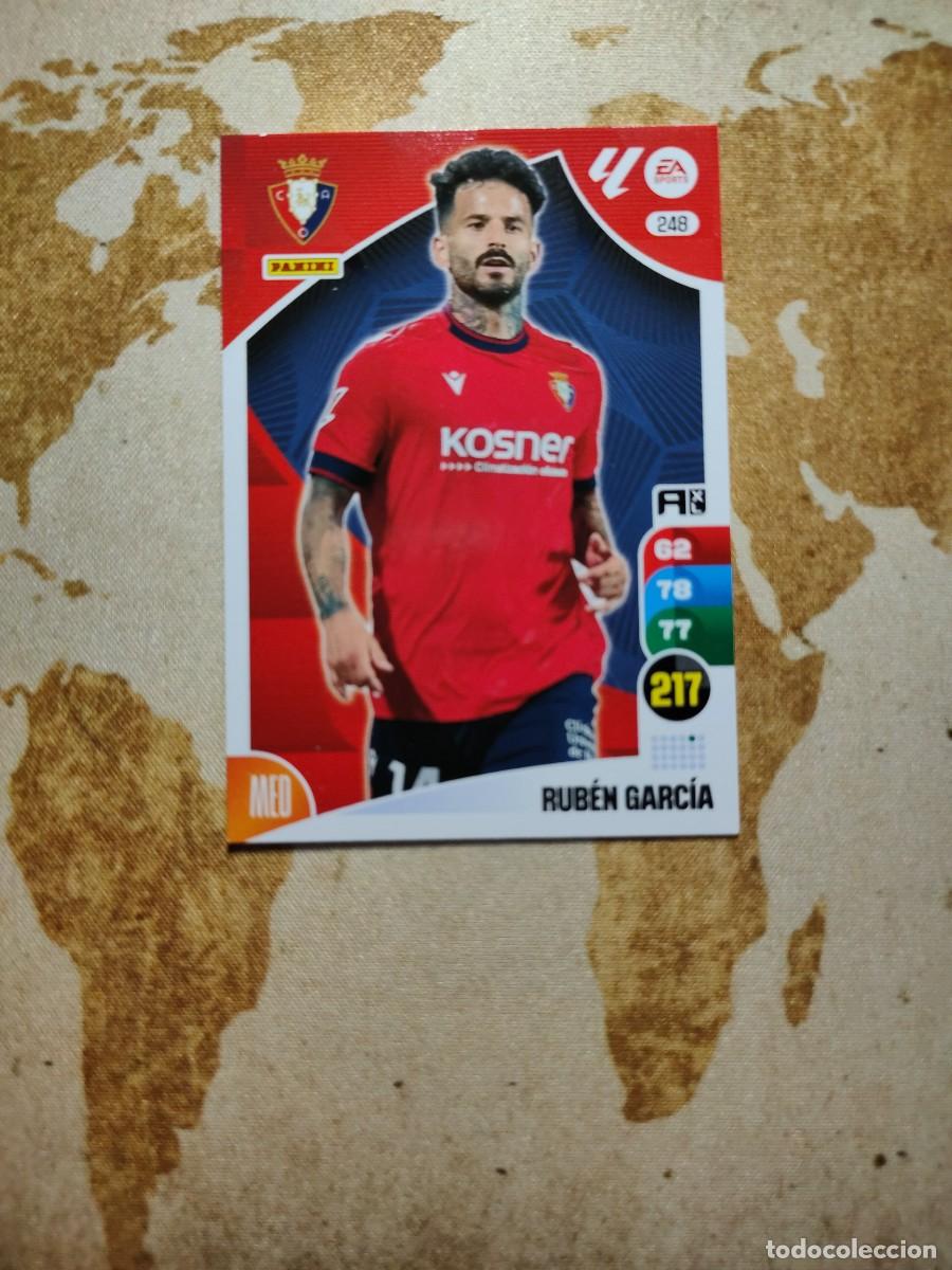 Figurine di Calcio: Adrenalyn XL OSASUNA 248 RUB&Eacute;N GARC&Iacute;A 2024-25