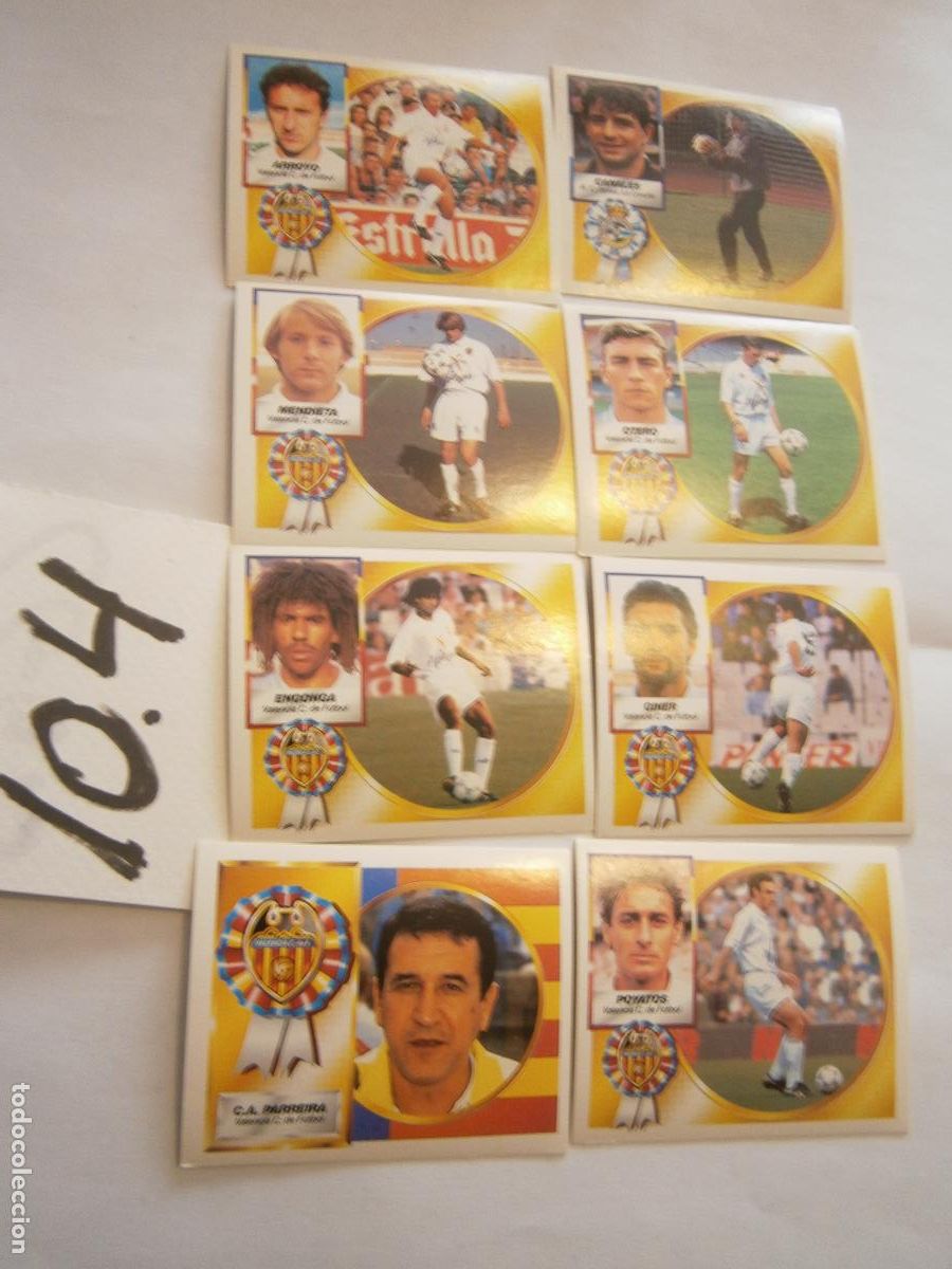 Cromos de F&uacute;tbol: ANTIGUO LOTE DE CROMOS DE FUTBOL EDICIONES ESTE LIGA 94-95