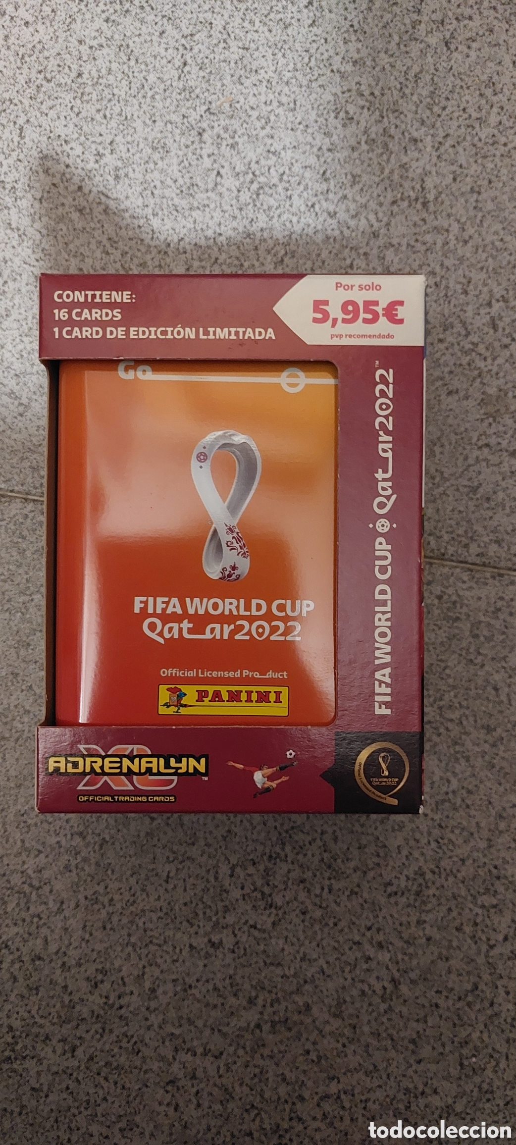 Fu&szlig;ball-Sticker: CAJA SIN ABRIR MUNDIAL QATAR 2022