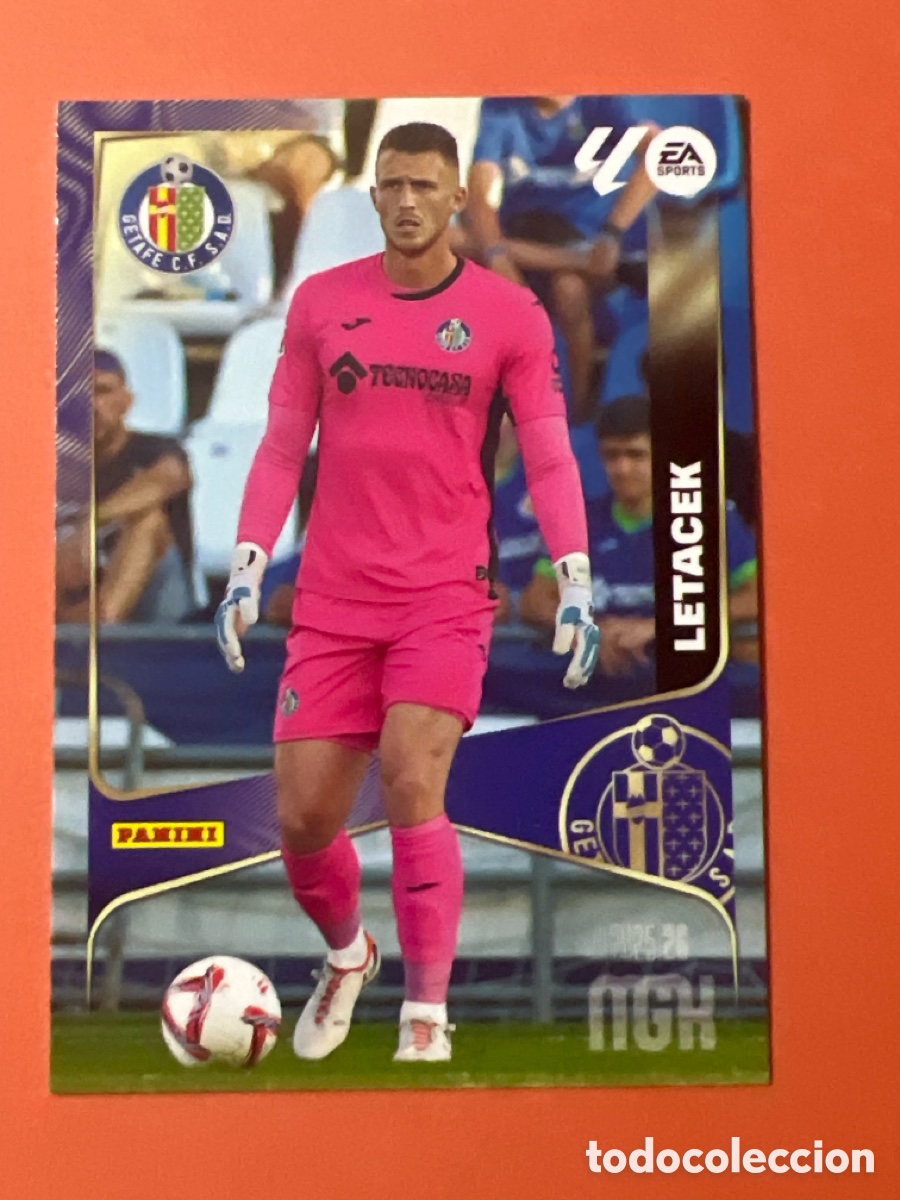 Fu&szlig;ball-Sticker: E232. 165 LETACEK | GETAFE CF 2025 2026 MEGACRACKS LALIGA PANINI 25 26 MGK