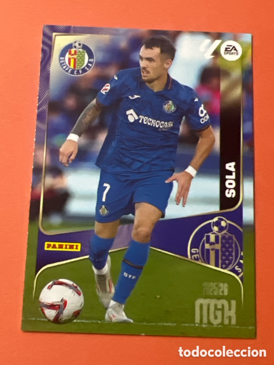 Figurine di Calcio: E259. 166 - SOLA - GETAFE - 2025 2026 - MEGACRACKS LALIGA PANINI 25 26 MGK