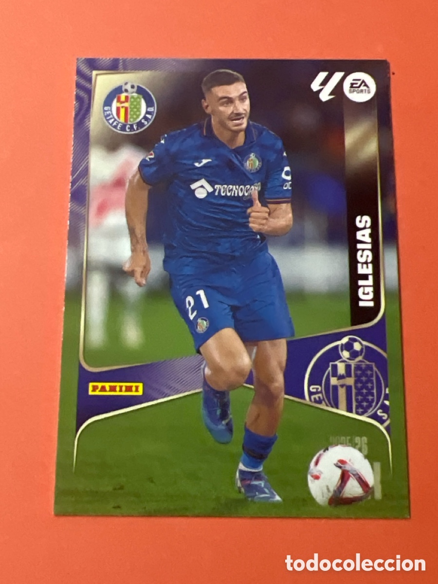 Figurine di Calcio: E243. 167 - IGLECIAS - CROMO - GETAFE - MEGACRACKS - MGK 2025 2026 - 25 26 - PANINI