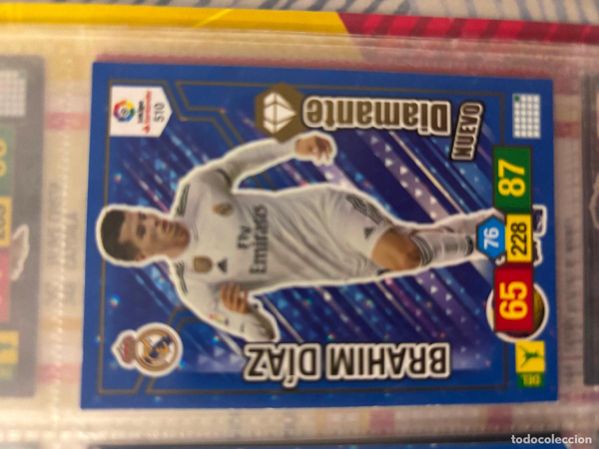 Cromos de Futebol: 510 BRAHIM DIAZ ADRENALYN 2018 2019 18 19 NUEVO DIAMANTE REAL M ADRID - ADRENALYN