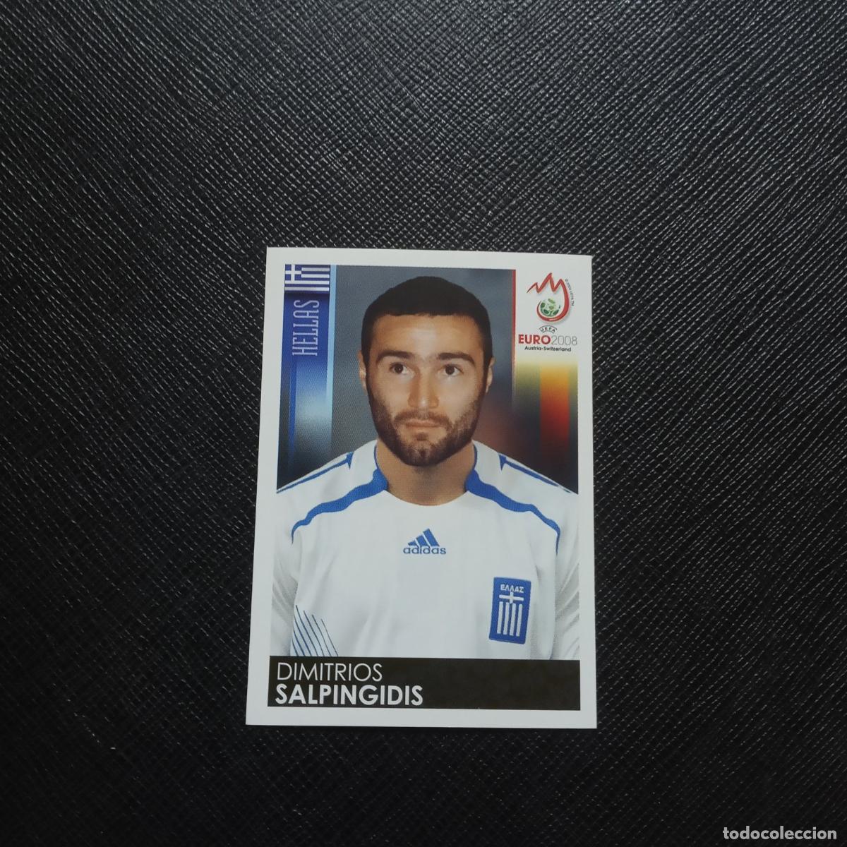 Cromos de F&uacute;tbol: 379 SALPINGIDIS GRECIA PANINI EUROCOPA AUSTRIA SUIZA EURO 2008 08 - SIN PEGAR - A197 PG298 B