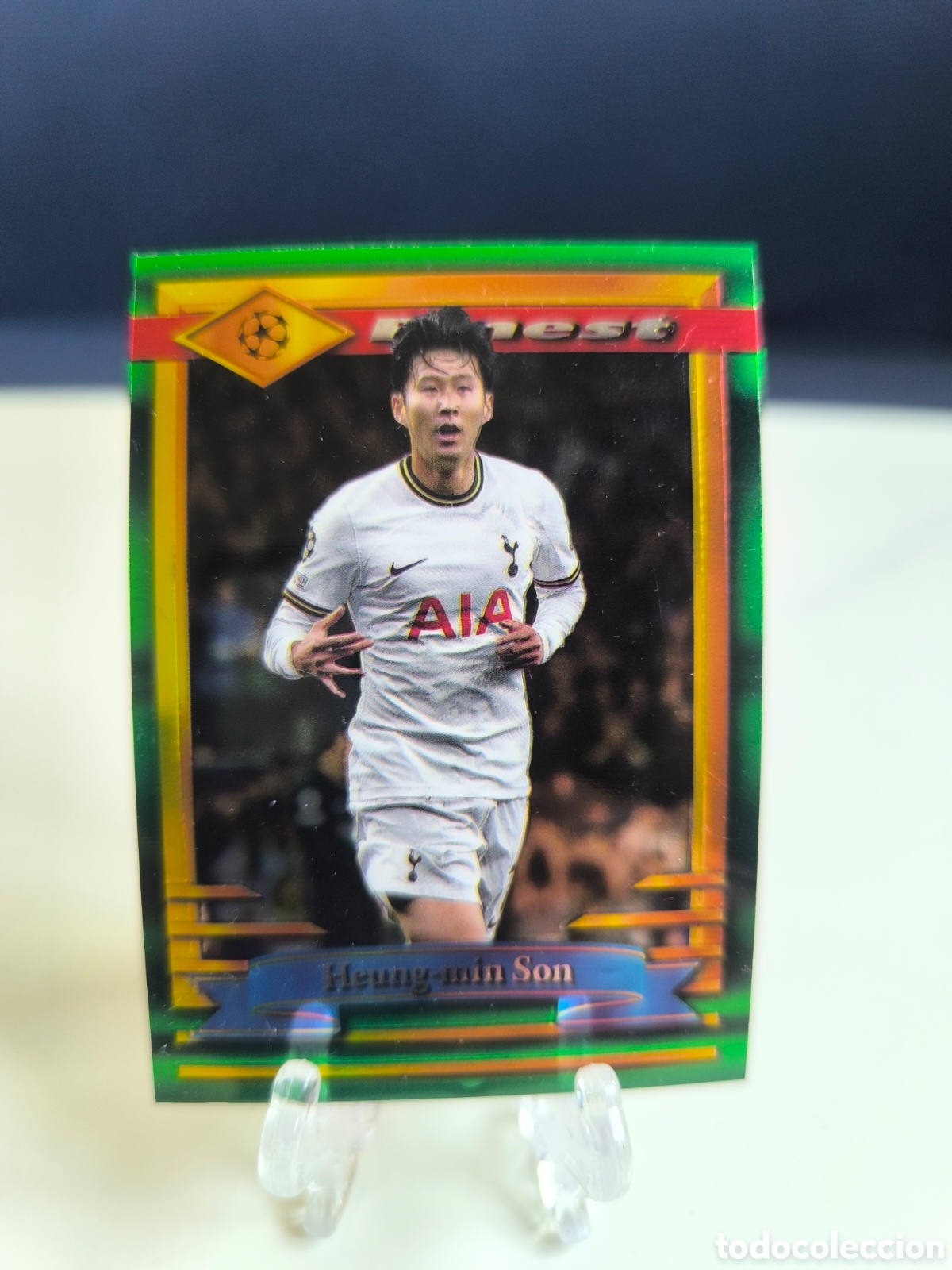 Cromos de F&uacute;tbol: Heung-min Son Topps Finest 2023 Tottenham