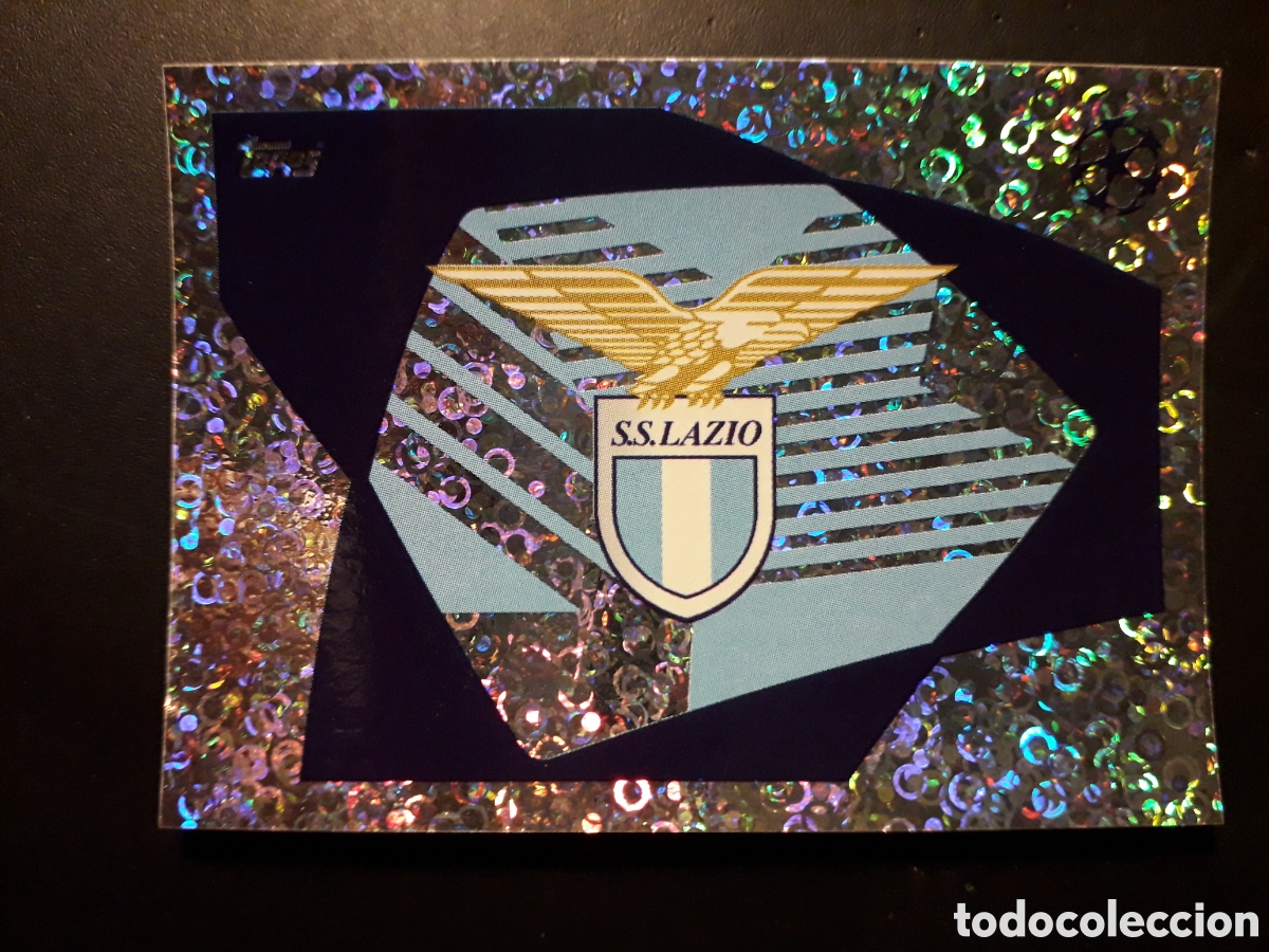 Cromos de F&uacute;tbol: ESCUDO LAZIO N&deg; 484 UEFA CHAMPIONS LEAGUE SEASON TOPPS 23 24 2023 2024 PEDIDO M&Iacute;NIMO 3&euro;