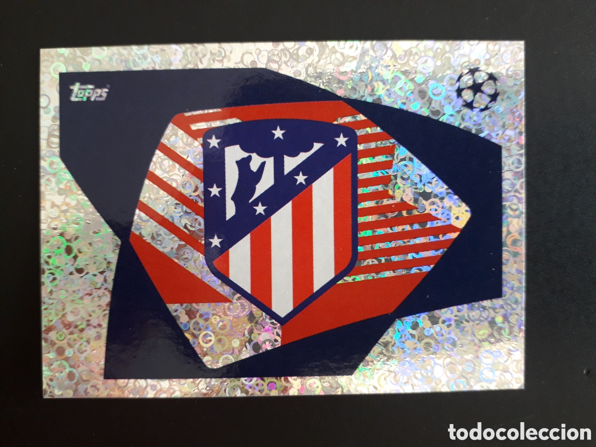 Cromos de F&uacute;tbol: ESCUDO AT MADRID N&deg; 66 UEFA CHAMPIONS LEAGUE SEASON TOPPS 23 24 2023 2024 PEDIDO M&Iacute;NIMO 3&euro;.