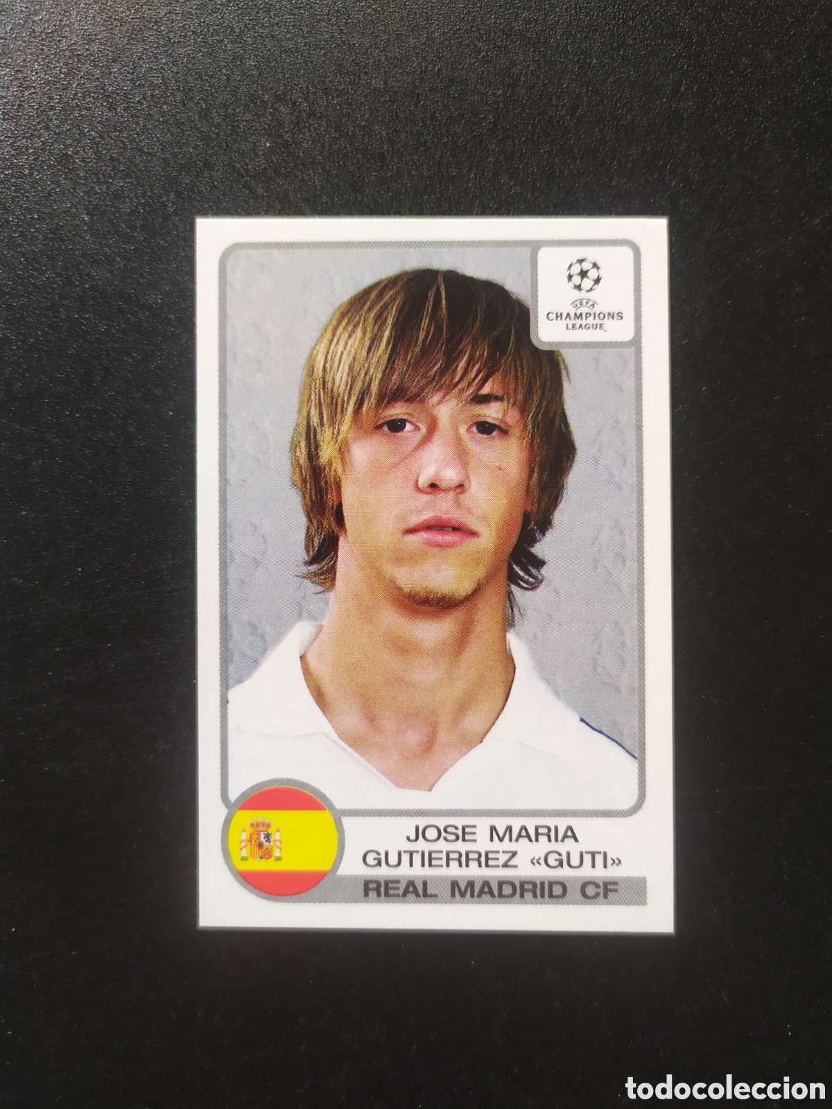 Cromos de F&uacute;tbol: UEfA Champions League 2001 2002 01 02 panini Guti n&deg; 13 Real Madrid