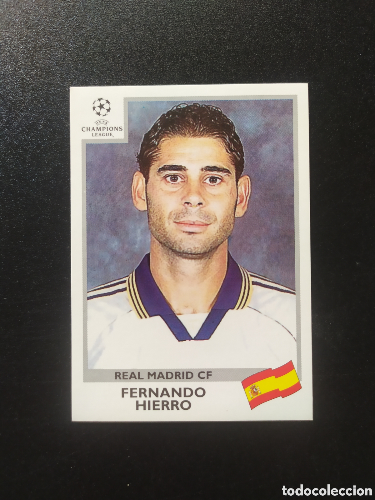 Cartes &agrave; collectionner de Football: UEfA Champions League 1999 2000 99 00 panini Hierro n&deg; 192 Real Madrid