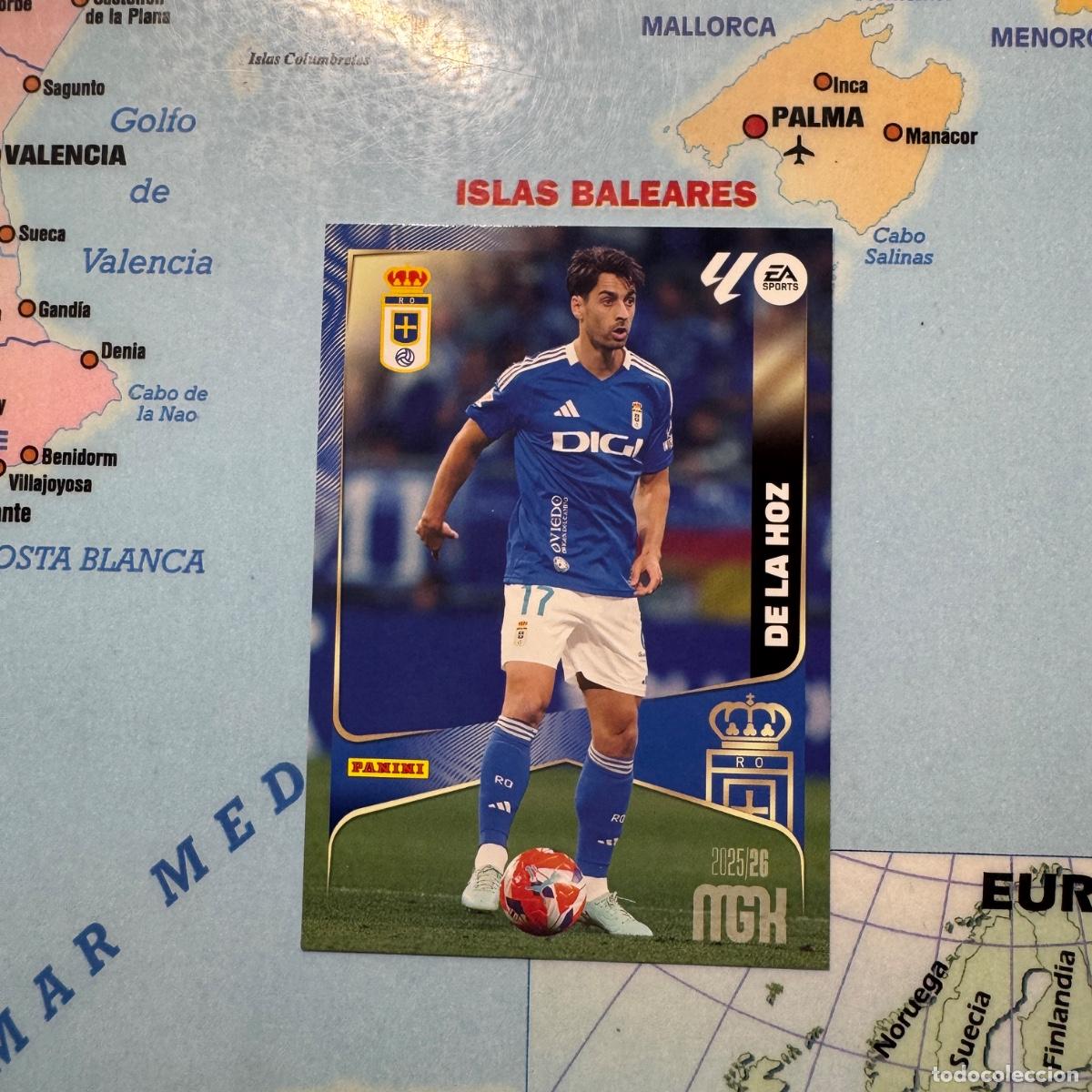 Cromos de F&uacute;tbol: De la hoz numero 280 del Oviedo megacracks 25-26 2025-2026