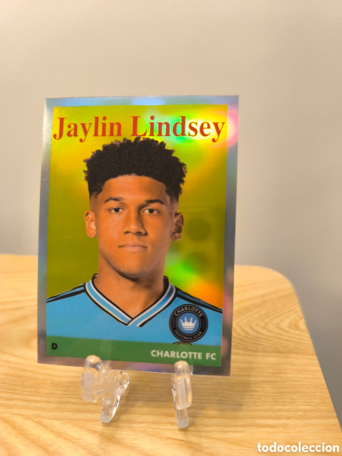 Cromos de Futebol: Jaylin Lindsey Topps 2023 Charlotte FC