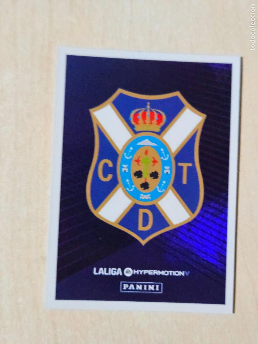 Cromos de F&uacute;tbol: N&ordm; 382 ESCUDO TENERIFE - CROMO - LIGA HYPERMOTION 2024 2025 SEGUNDA DIVISION 24 25
