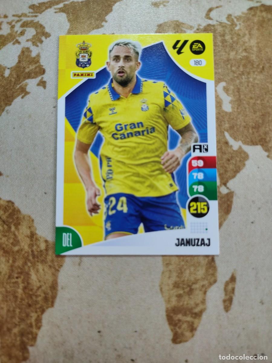 Fu&szlig;ball-Sticker: Adrenalyn XL Las Palmas 180 JANUZAJ 2024-25
