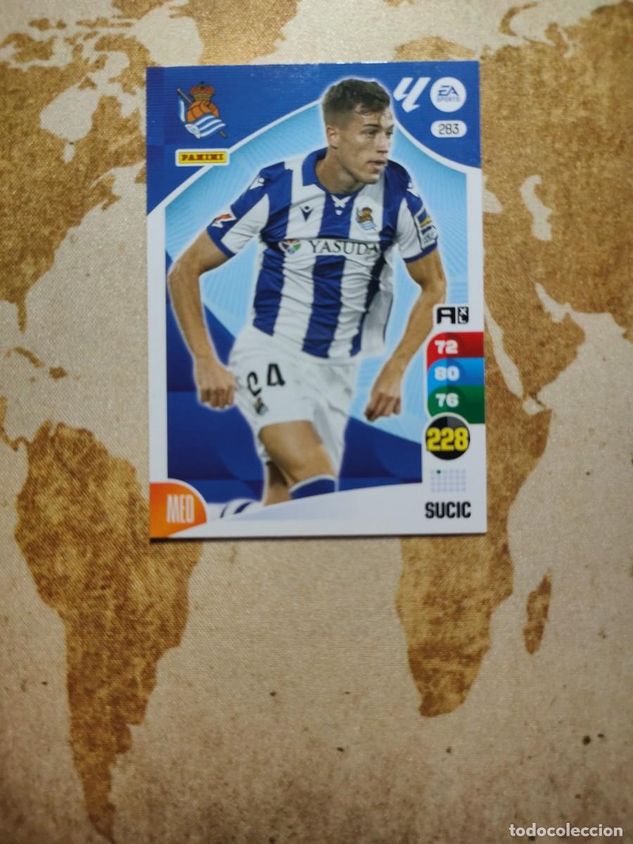 Fu&szlig;ball-Sticker: Adrenalyn XL Real Sociedad 283 SUCIC 2024-25