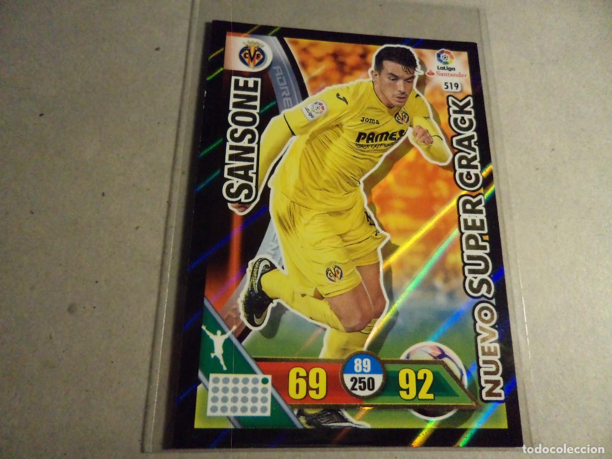 Football Stickers: Adrenalyn 2016 2017 16 17 Nuevo super crack N&ordm; 519. (Ref-780)