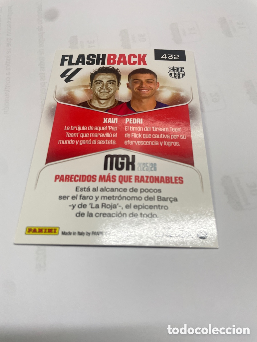 Cromos de f&uacute;tbol: Megacracks 2025/26 Flash Back 432 - Foto 2