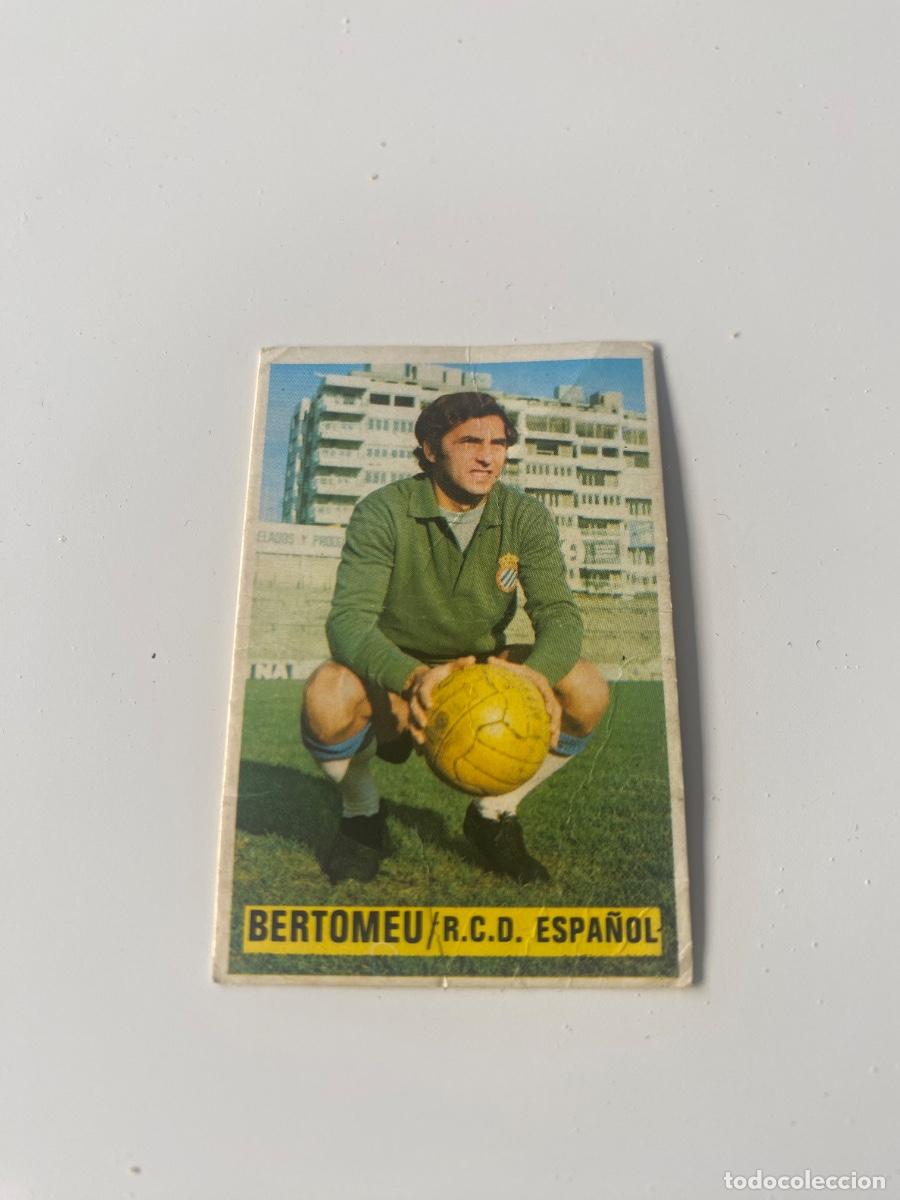 Cromos de f&uacute;tbol: ESTE 74-75 BERTOMEU NUNCA PEGADO - Foto 1