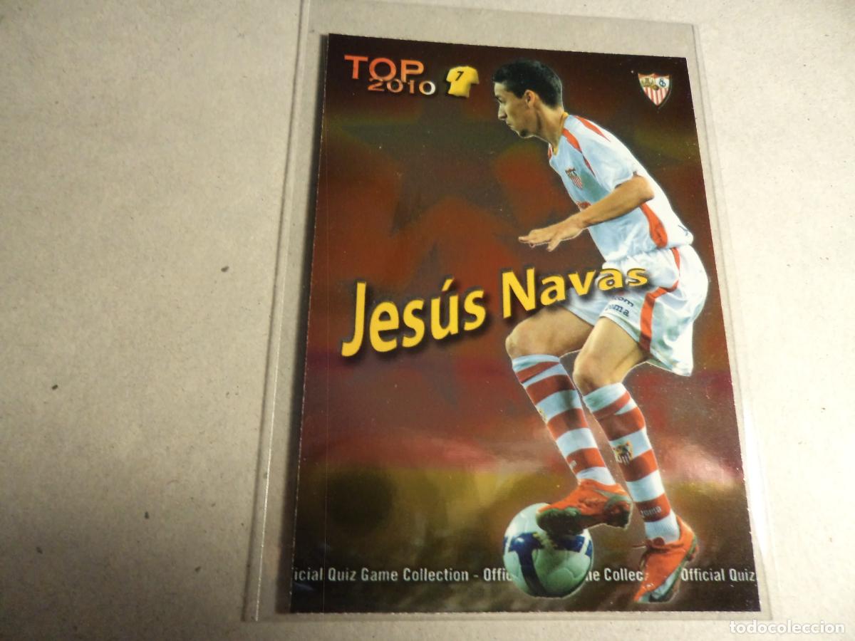 Fu&szlig;ball-Sticker: JESUS NAVAS 597 MUNDICROMO 2009 2010 09 10. (Ref-830)