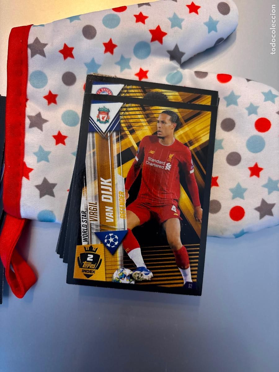 Cromos de f&uacute;tbol: S2 VAN DIJK LIVERPOOL TOPPS MATCH ATTAX 101 2019 2020 19 20 UCL CARD CHAMPIONS LEAGUE - TOPPS MATCH