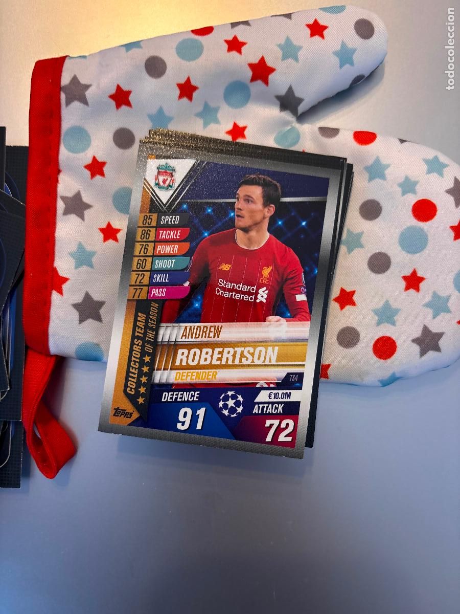 Football Stickers: TS4 ROBERTSON LIVERPOOL TOPPS MATCH ATTAX 101 2019 2020 19 20 UCL CARD CHAMPIONS LEAGUE - TOPPS MATC