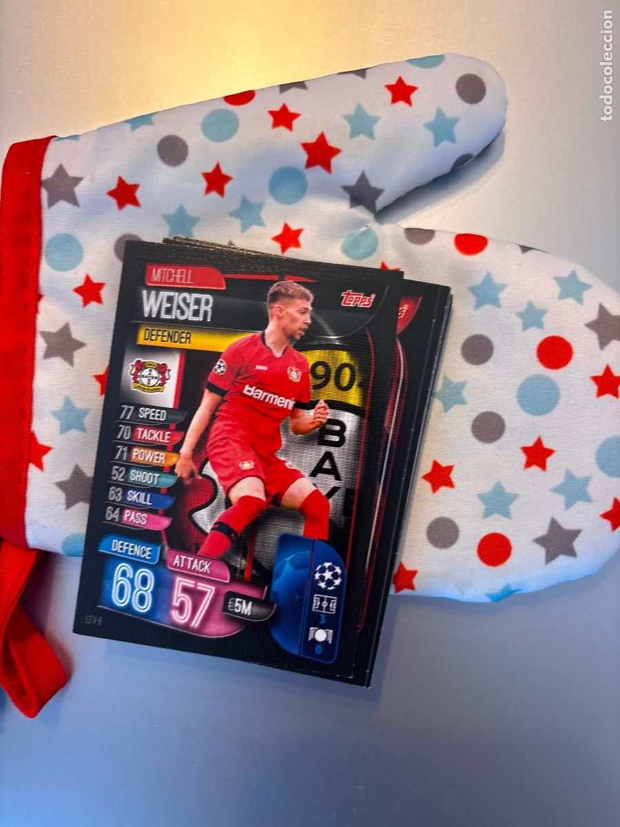 Football Stickers: LEV6 WEISER LEVERKUSEN TOPPS MATCH ATTAX 101 2019 2020 19 20 UCL CARD CHAMPIONS LEAGUE - TOPPS MATCH