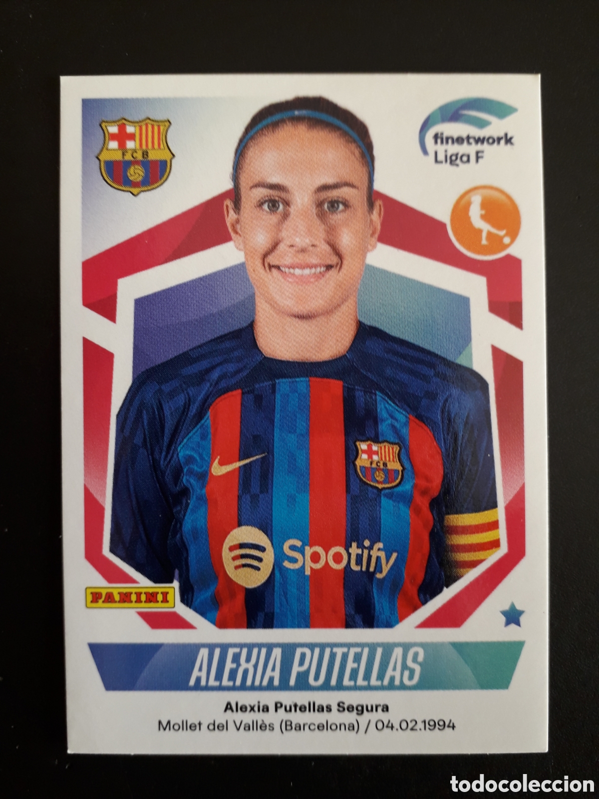 Cromos de F&uacute;tbol: ALEXIA PUTELLAS FC BARCELONA N&deg; 129 LIGA F FEMENINA 2022 2023 22 23 PANINI SIN PEG PEDIDO M&Iacute;NIMO 3&euro;