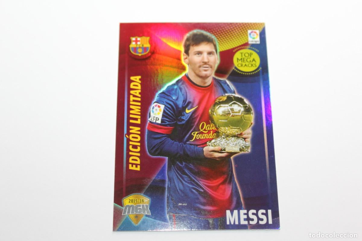 Cromos de f&uacute;tbol: MESSI TOP MEGACRACKS - MEGA CRACKS - 2015/2016 - Foto 1