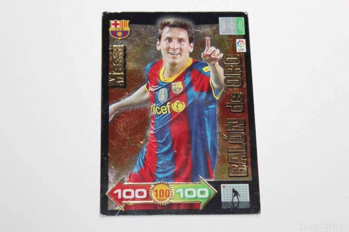 Cromos de f&uacute;tbol: MESSI ADRENALYN 2010/2011 - BALON DE ORO - Foto 1