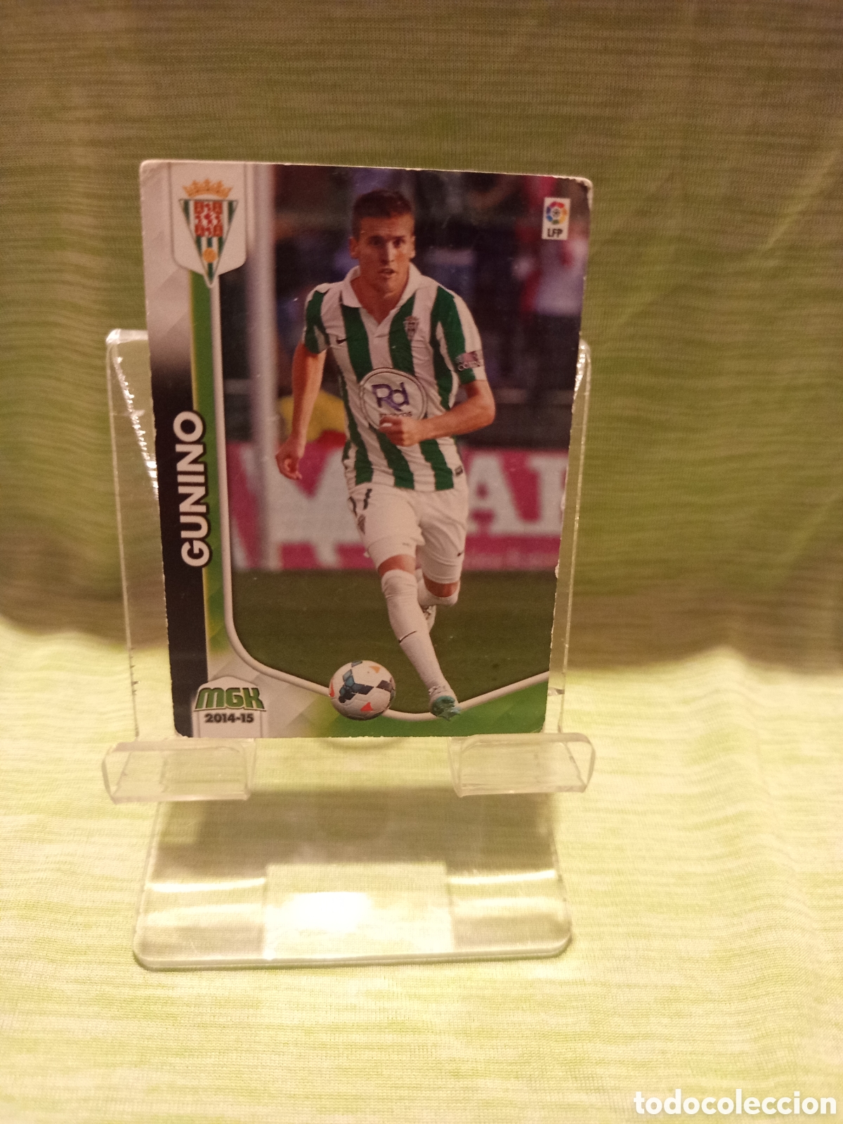 Cromos de F&uacute;tbol: ❇️ CROMO CARD GUNINO C&Oacute;RDOBA 93 MEGACRACKS 2014 2015 MGKS 14 15 ❇️