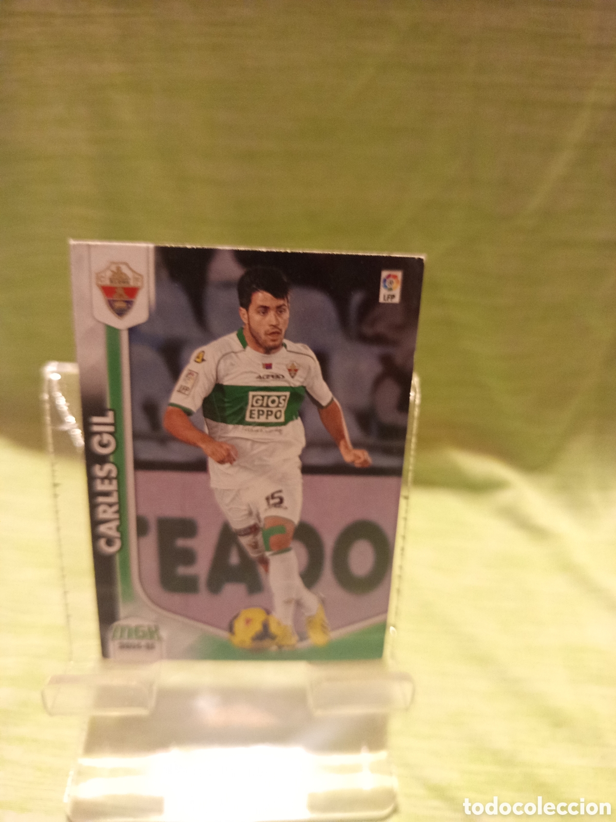 Cromos de F&uacute;tbol: ❇️ CROMO CARD CARLES GIL ELCHE 156 MEGACRACKS 2014 2015 MGKS 14 15 ❇️