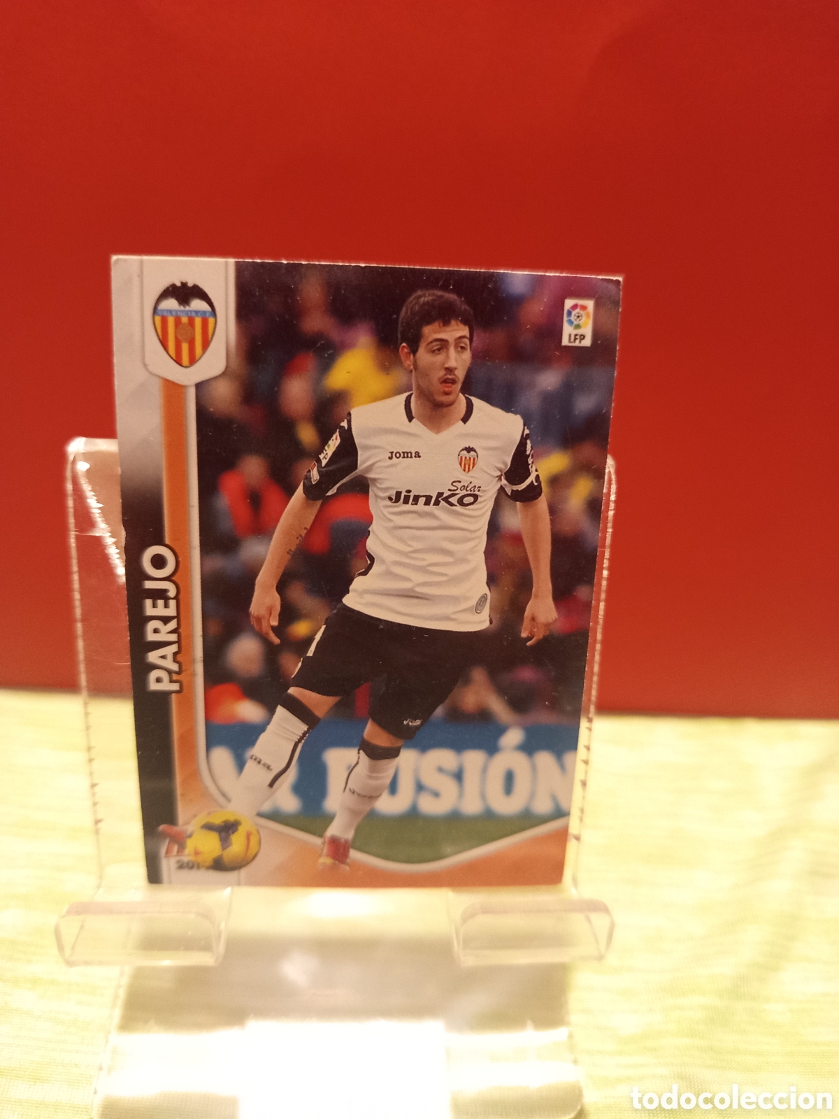 Cromos de F&uacute;tbol: ❇️ CROMO CARD PAREJO VALENCIA 335 MEGACRACKS 2014 2015 MGKS 14 15 ❇️