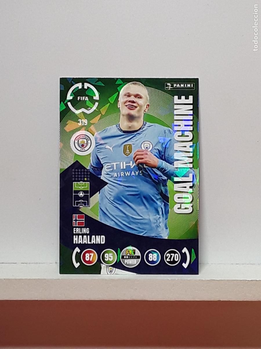 Cromos de F&uacute;tbol: ADRENALYN MUNDIALITO MUNDIAL CLUB 2025 WORLD CUP 25 ALBUM PANINI N 319 MANCHESTER CITY HAALAND