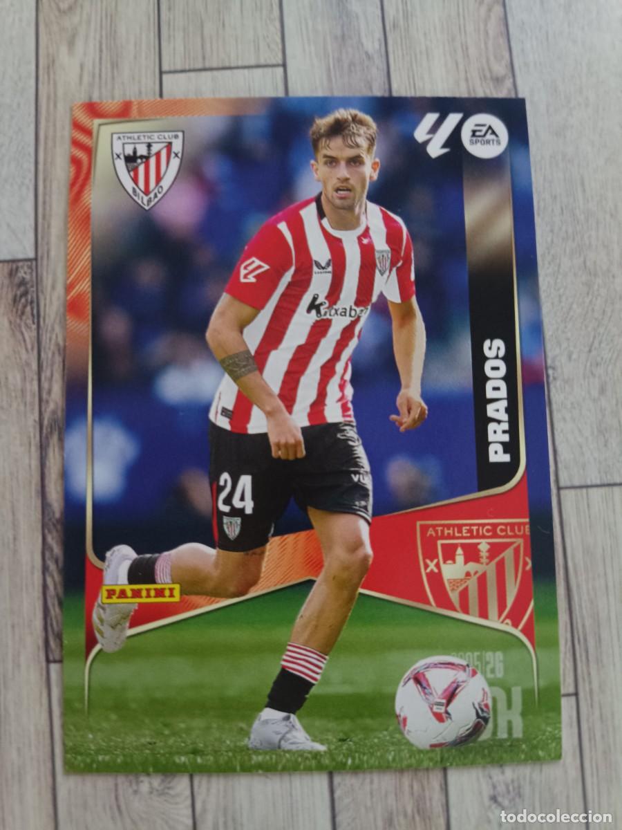 Cromos de Futebol: 47 PRADOS ATHLETIC DE BILBAO MEGACRACKS 2025 2026 PANINI 25 26