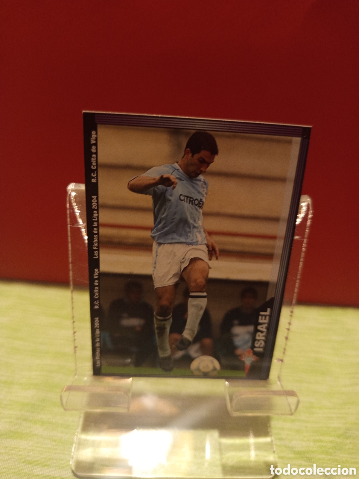 Cromos de F&uacute;tbol: ❇️ CROMO CARD ⚽ ISRAEL CELTA DE VIGO 719 FICHAS LIGA 2004 2003 2004 MUNDICROMO MC SPORT ❇️