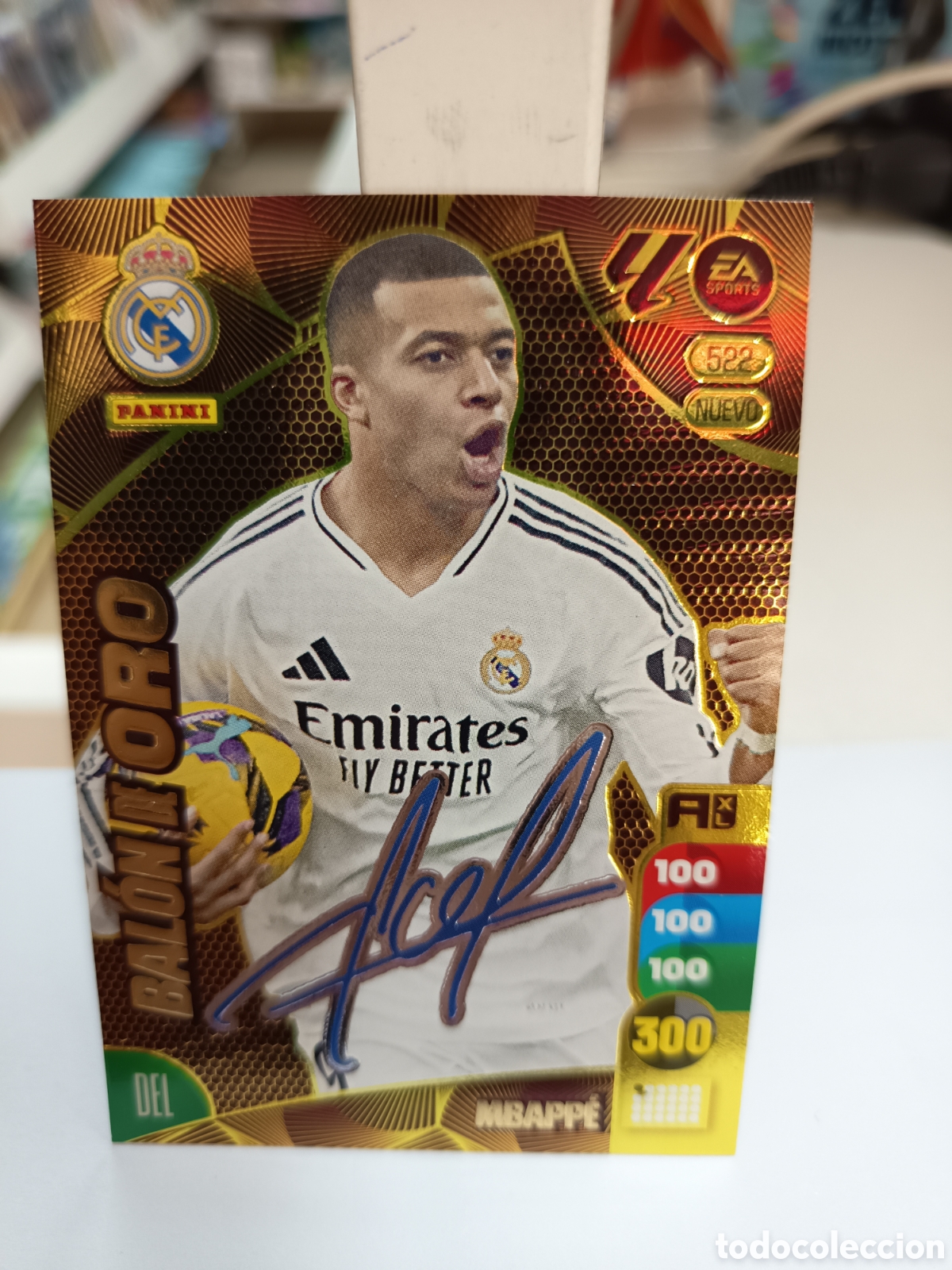 Football Stickers: ADRENALYN 2024 2025 522 NUEVO BALON DE ORO MBAPPE