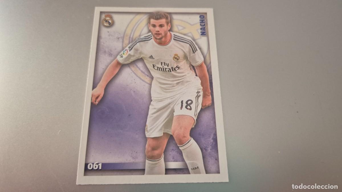 Cromos de Futebol: LOTE MUNDICROMO 2014 2015 LAS FICHAS DE LA LIGA 2015 N&ordm; 61 NACHO DEL REAL MADRID