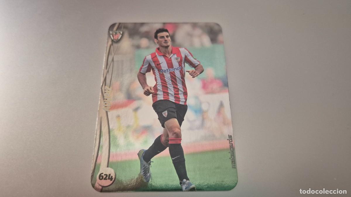 Cromos de Futebol: LOTE MUNDICROMO 2014 2015 LAS FICHAS DE LA LIGA 2015 N&ordm; 624 TOP 2015 ADURIZ BRILLO LISO BILBAO
