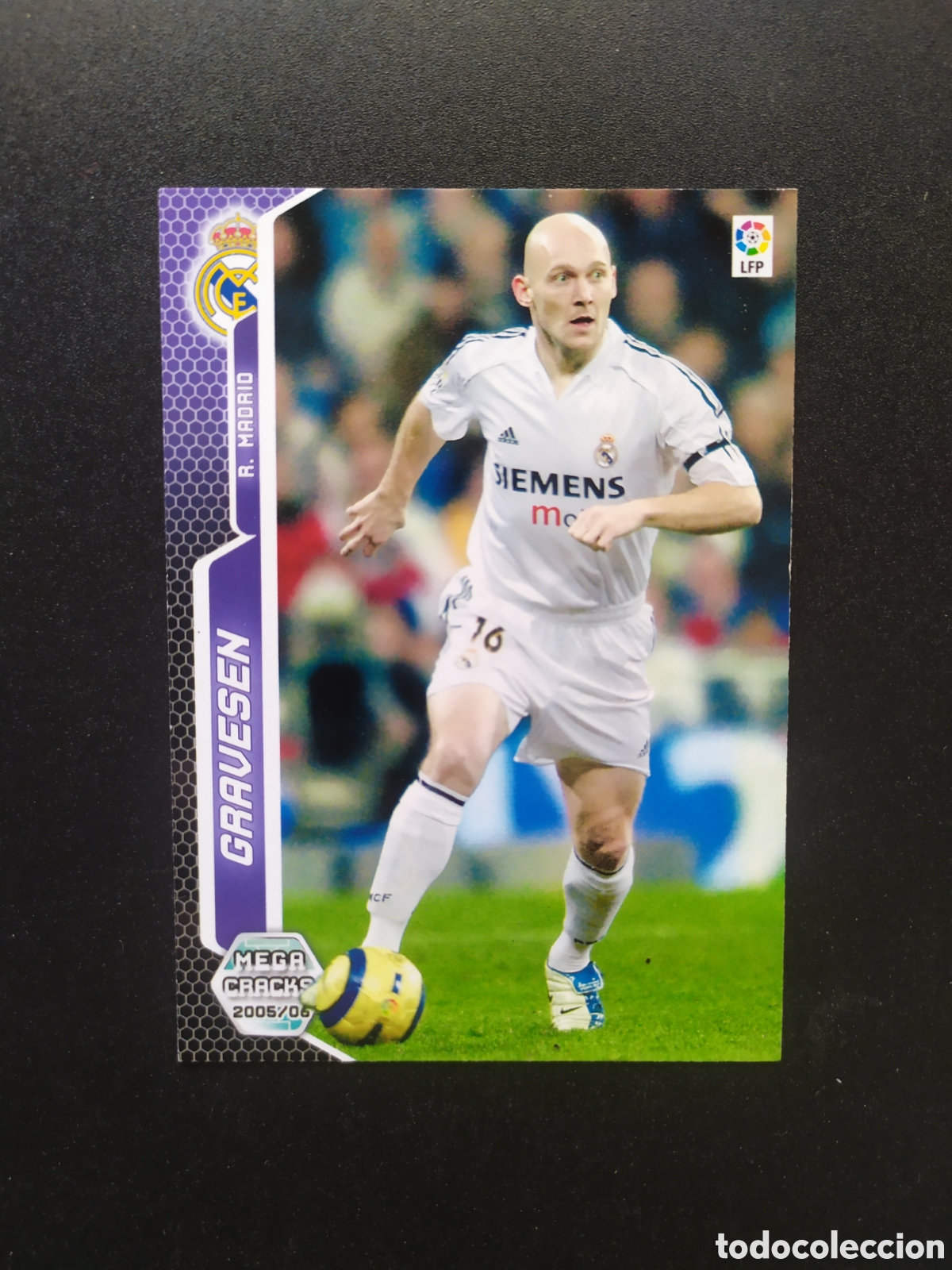 Fu&szlig;ball-Sticker: Megacracks 2005 2006 05 06 panini Gravesen n&deg; 189 Real Madrid