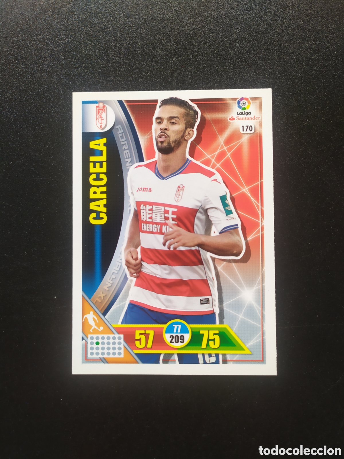 Cromos de f&uacute;tbol: Adrenalyn 2016 2017 16 17 panini Carcela n&deg; 170 Granada