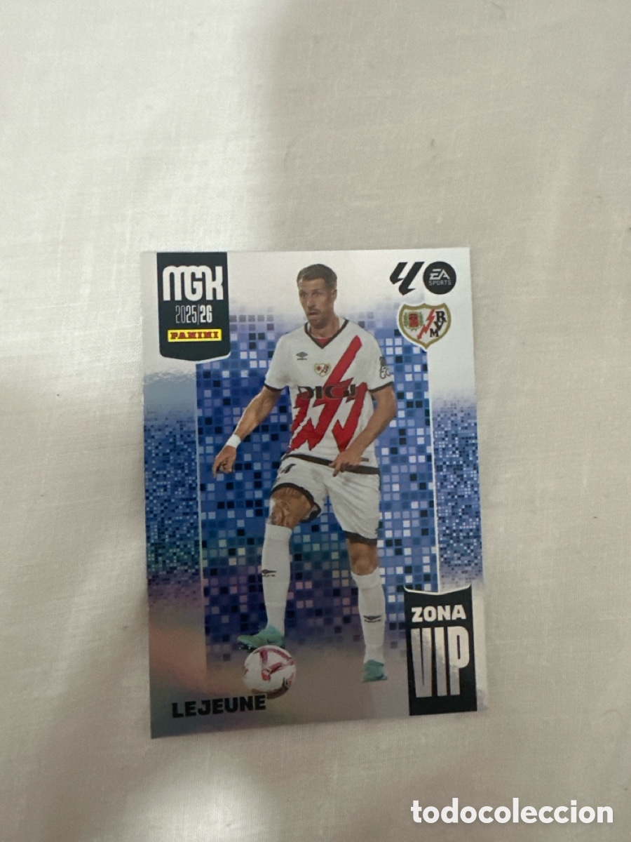 Cromos de Futebol: LEJEUNE 400 RAYO VALLECANO ZONA VIP MEGACRACKS 2025 2026 25 26