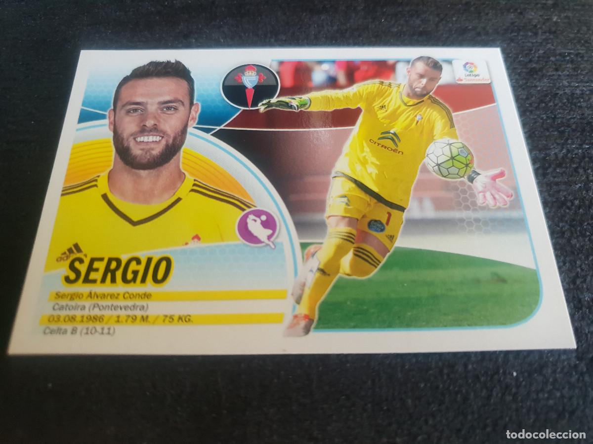 Cromos de f&uacute;tbol: LIGA ESTE 2016-2017 SERGIO CELTA N&ordm; 1 - Foto 1