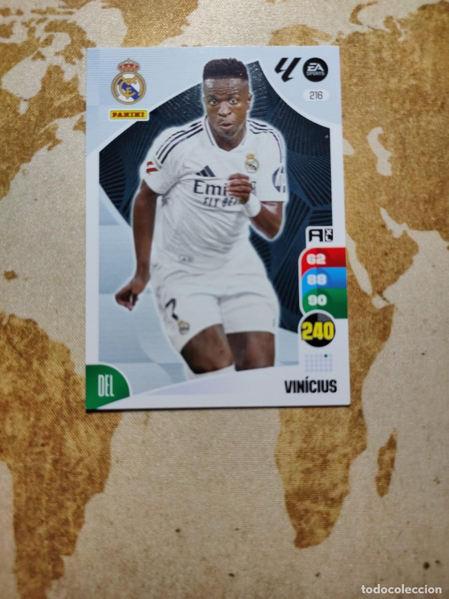 Fu&szlig;ball-Sticker: Adrenalyn XL Real Madrid 216 VINICIUS 2024-25