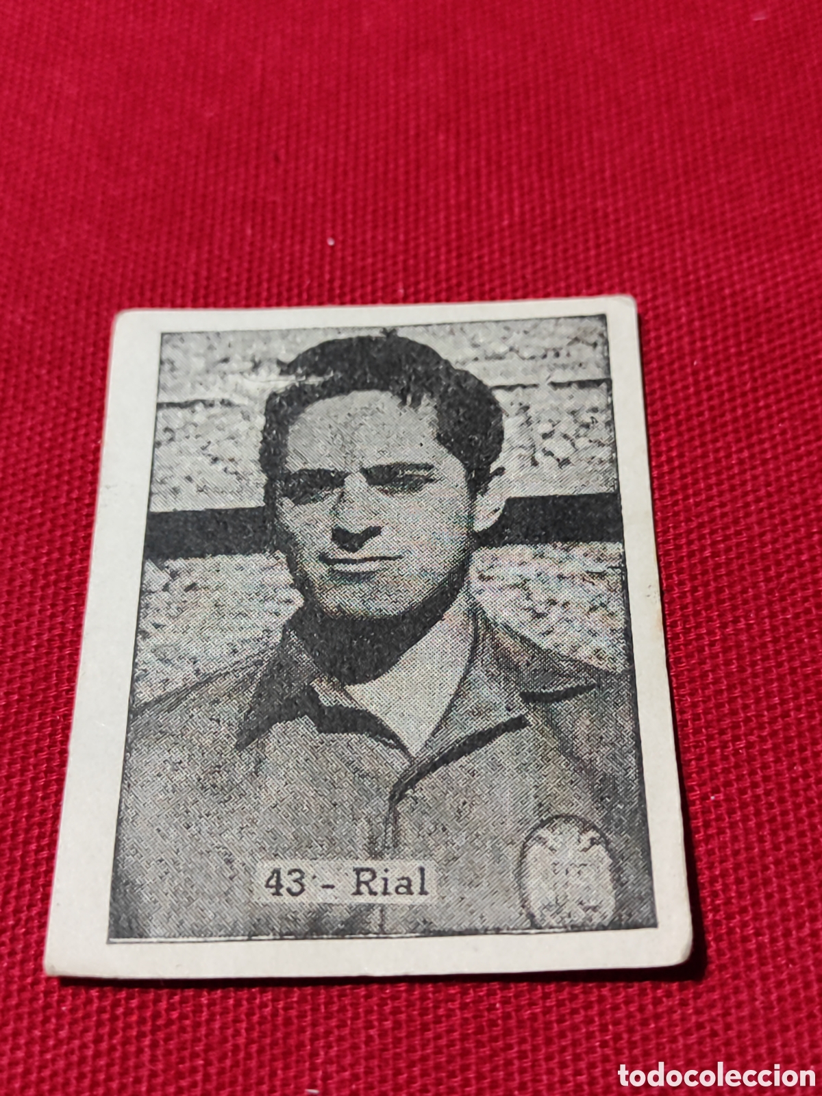Football Stickers: Cromo 43 RIAL FUTBOL INTERNACIONALES FUTBOL E COSTA 1952
