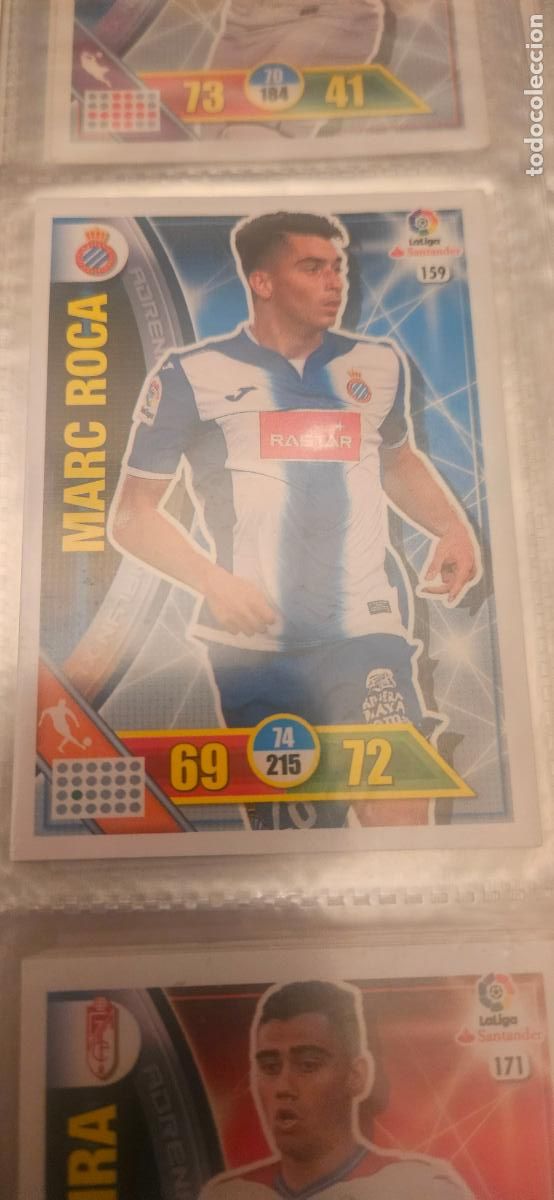 Figurine di Calcio: 160 marc roca espa&ntilde;ol adrenalyn 2016 2017 16 17 trading card