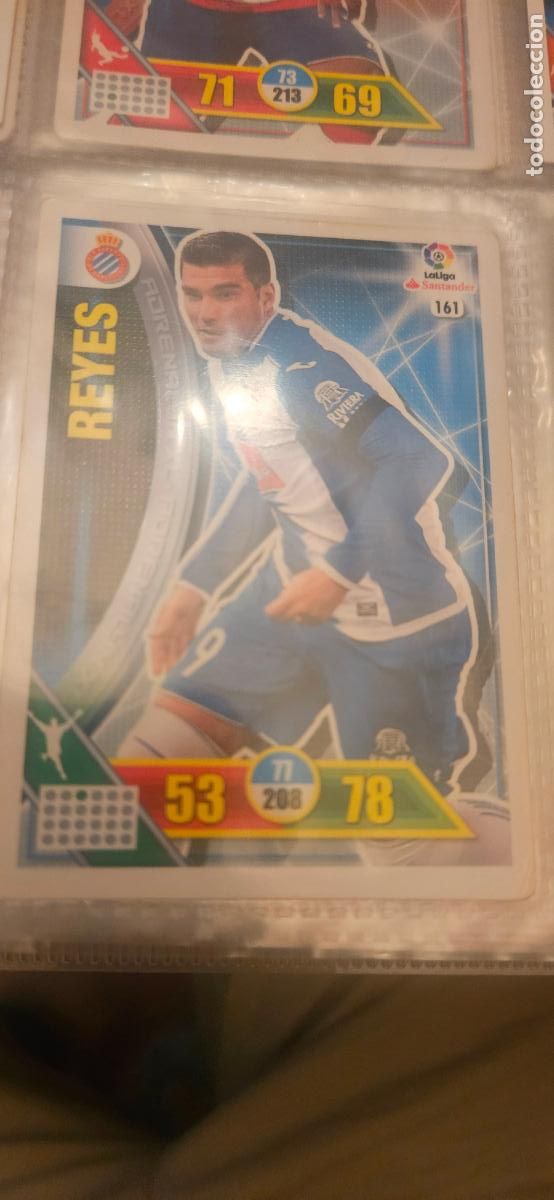 Figurine di Calcio: 161 reyes espa&ntilde;ol adrenalyn 2016 2017 16 17 trading card