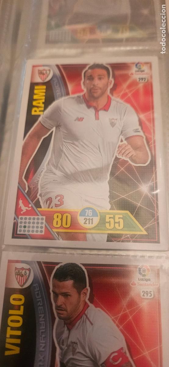 Figurine di Calcio: 292 rami sevilla adrenalyn 2016 2017 16 17 trading card